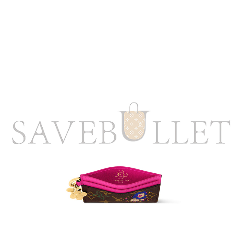 LOUIS VUITTON LV CHARMS CARD HOLDER M15332 (10.2*7.3*0.3cm) LOUIS VUITTON LV CHARMS CARD HOLDER M15332 (10.2*7.3*0.3cm)